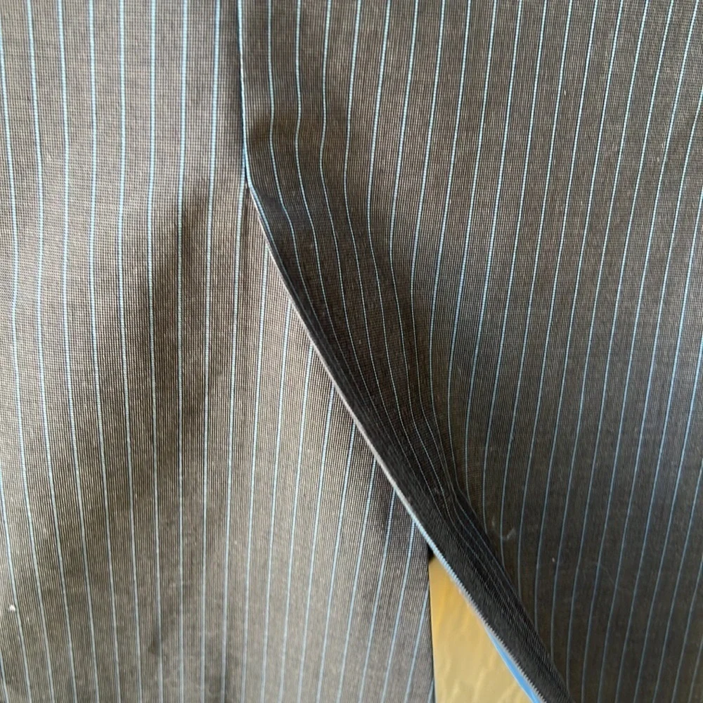 Banana Republic New Men’s Pinstripe Cotton Gray/Blue Sports Coat. Size40S